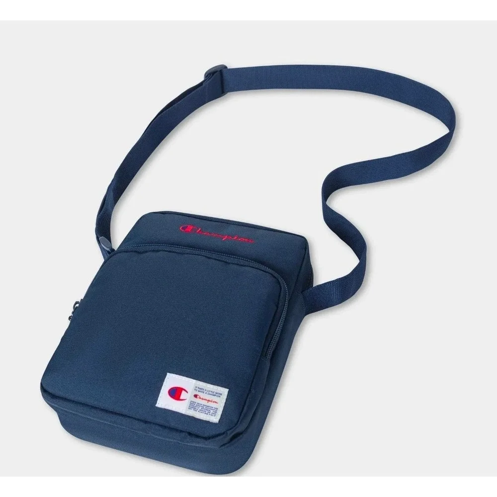 Champion Advocate Crossbody Bag Navy Blue Messenger Shoulder Bag Unisex